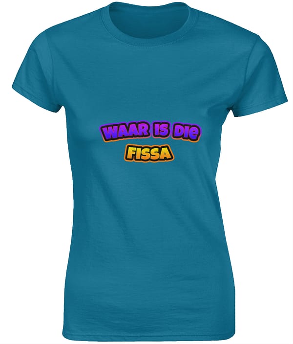Ladies T-Shirt - Waar is die Fissa